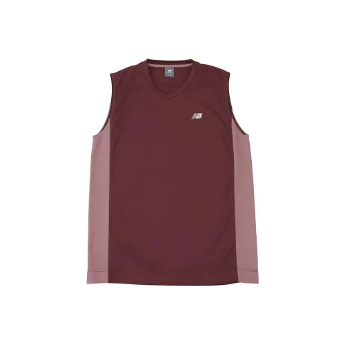 New Balance Tank Tops Men's Red