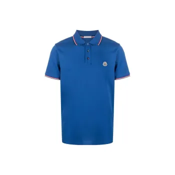 Moncler Logo collar Polo Shirt