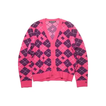 Acne Studios FW23 Sweater Unisex Bright Pink