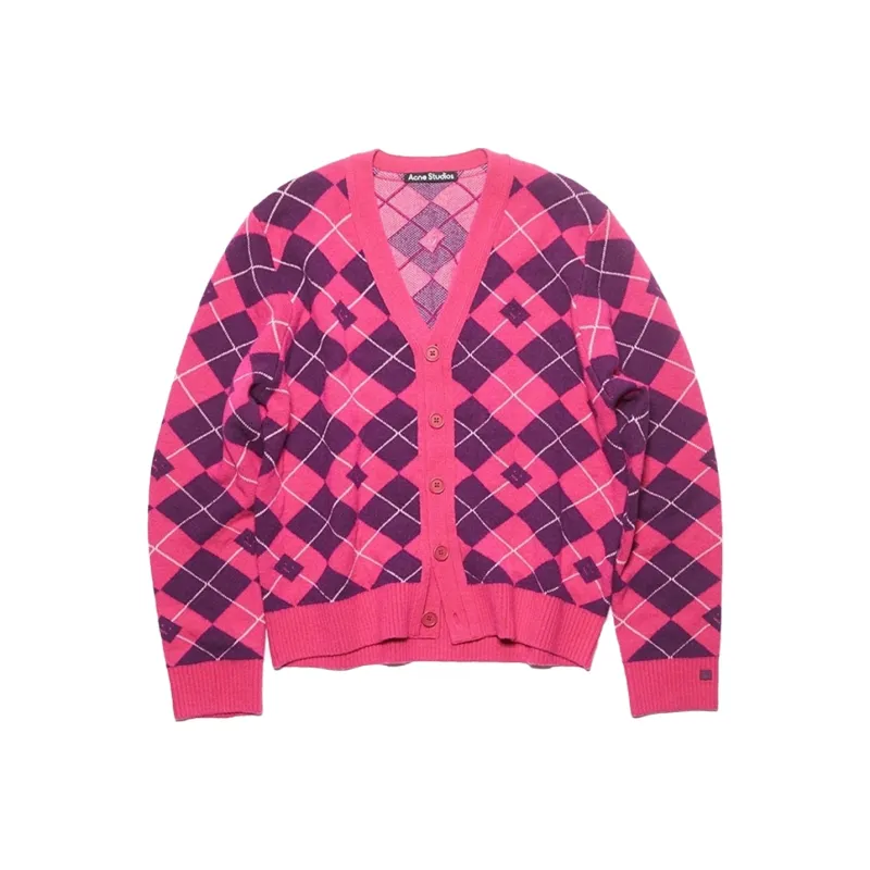 Acne Studios FW23 Sweater Unisex Bright Pink-0
