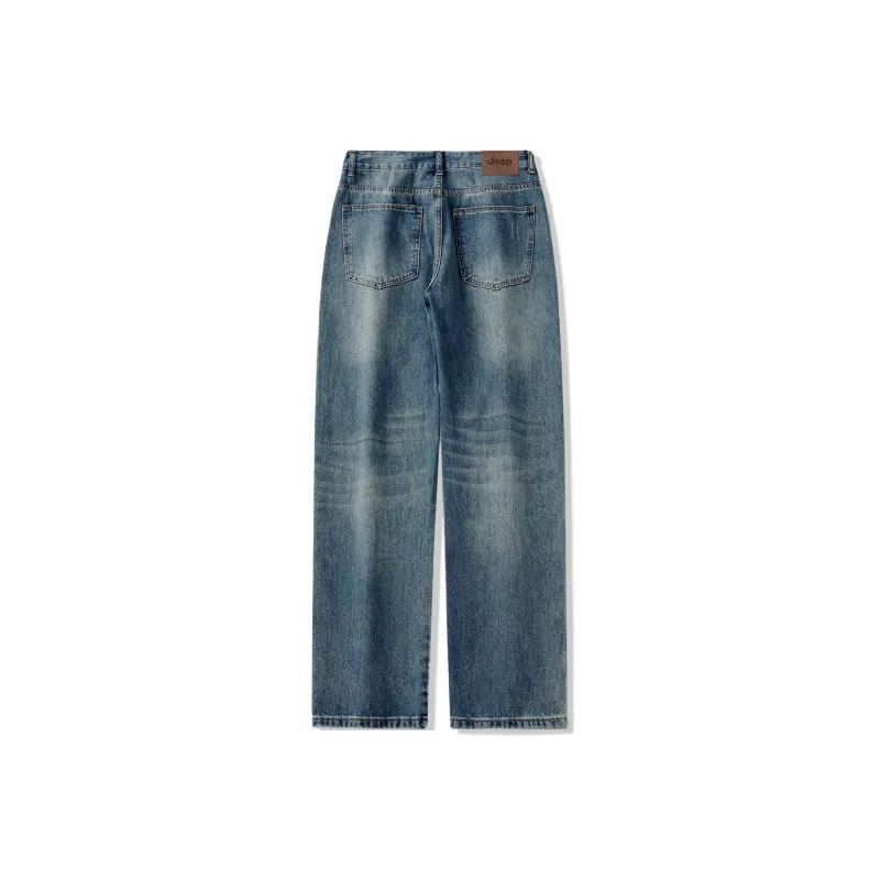 Jeep Fashion Sports Collection Jeans Unisex Blue-1