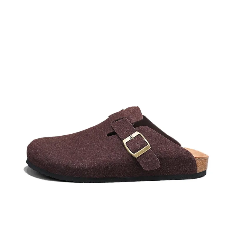 Budding Bear Quiet Odor Resistant Abrasion Resistant Slip Resistant Antibacterial Massage Closed Toe Slippers Unisex-6