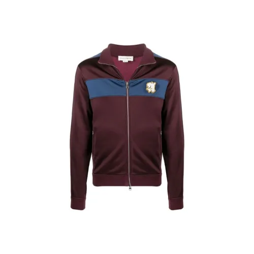 Alexander McQueen Logo Detailed Buttoned Jacket