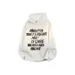 White Heather Gray with Black Print (Fleece-Lined)