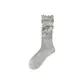 [1 Pack, Bowknot Layered]1 Pair Heather Gray