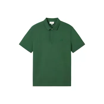 LACOSTE Polo Shirt Men's Crocodile Green