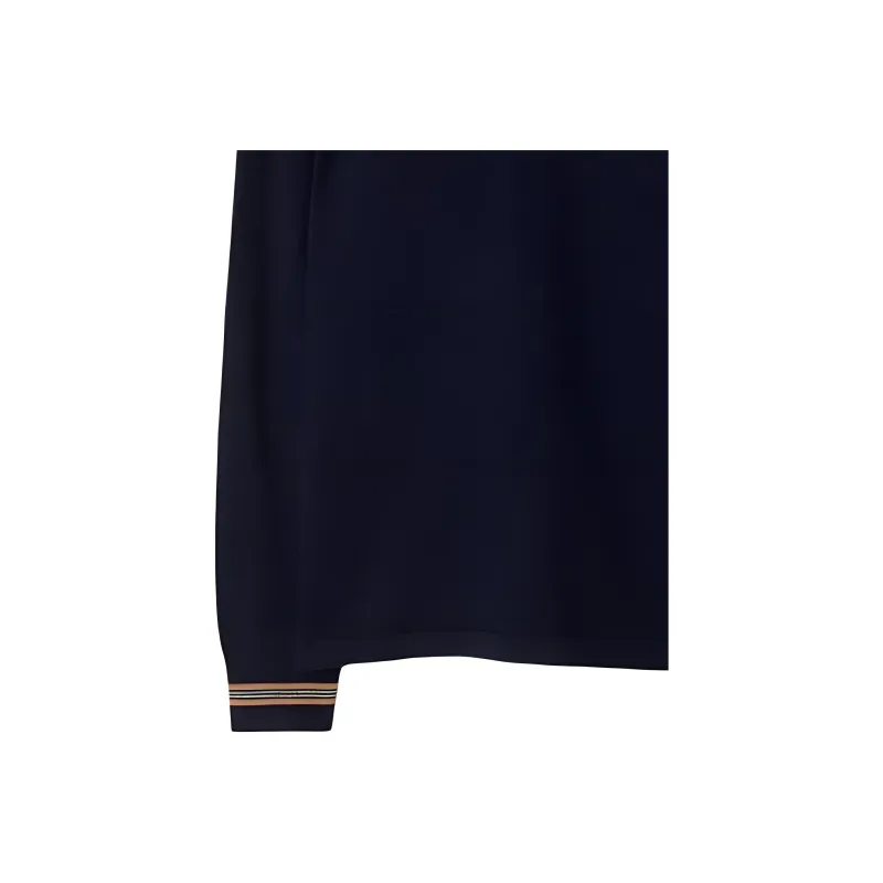 Burberry Polo Shirt Men's Marine Blue-3