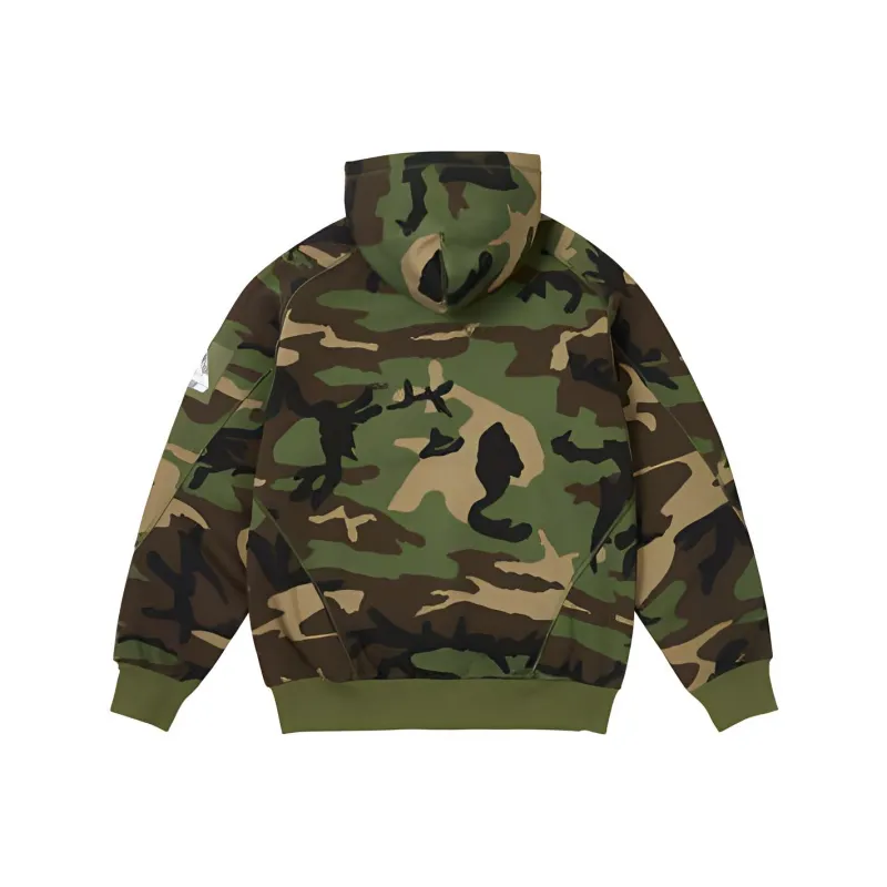 PALACE Bonded Sherpa Zip Hood-1