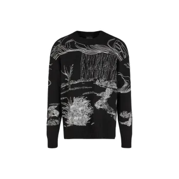 EMPORIO ARMANI Sweater Men's Black