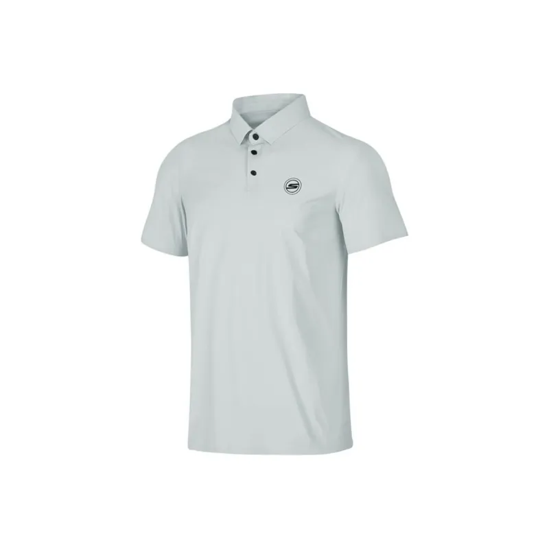 Skechers Polo Shirt Men's Light Gray-0