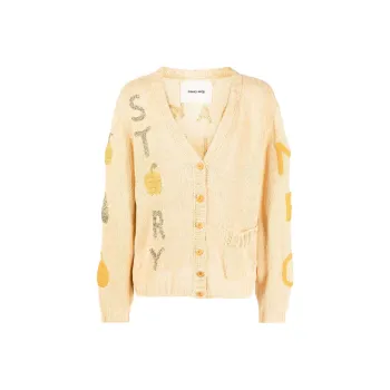 Story Mfg Twinsun Appliqué detailing Cardigan