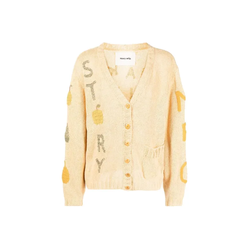 Story Mfg Twinsun Appliqué detailing Cardigan-0