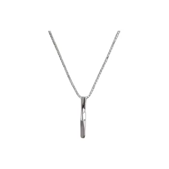 Regalrose Titanium Steel Necklaces Women's Silver