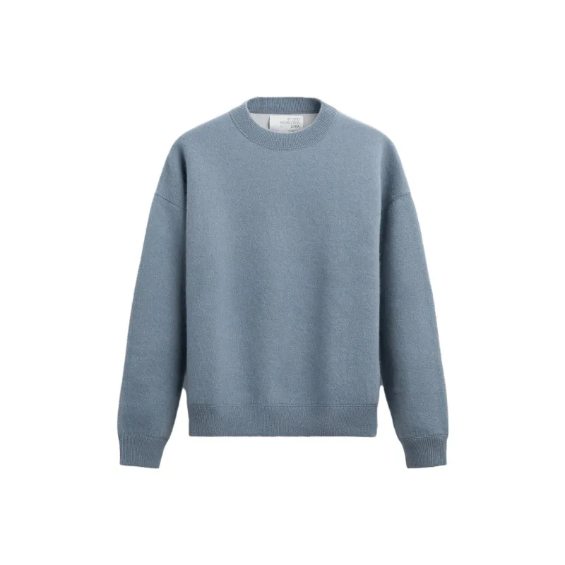 Studio Nicholson X ZARA Studio Nicholson Co-brand Sweaters Men Blue-0
