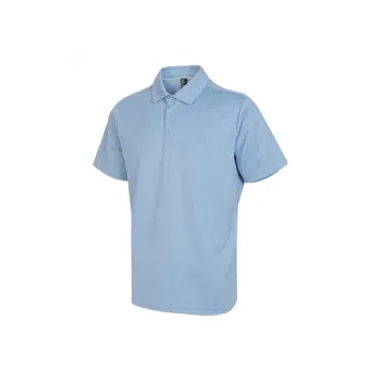 Adidas Polo Shirt Men's Light Blue
