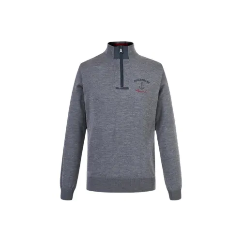 Paul & Shark Yachting Sweater Men's Gray