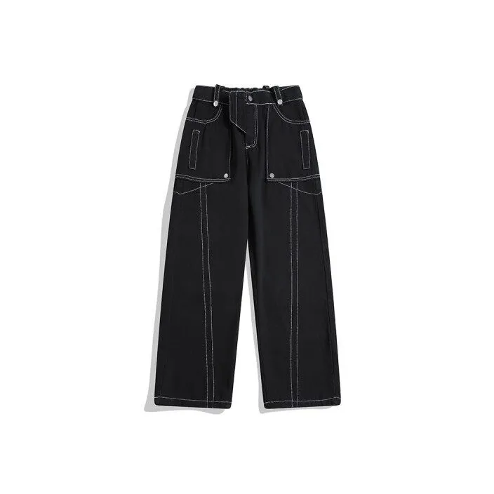 Universal Templates Jeans Unisex Black-1