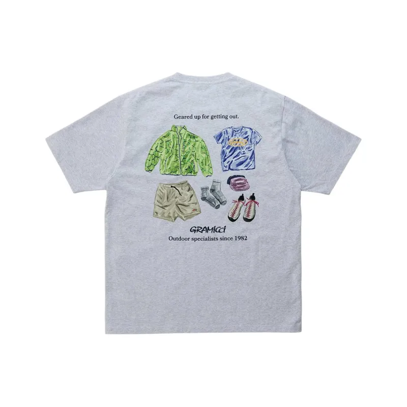 Gramicci Snail print T Shirt-3