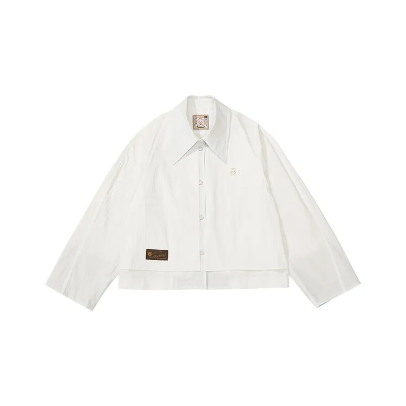 CONCORDEVENT Loose Fit Mock Two-Piece Jacket Unisex-2