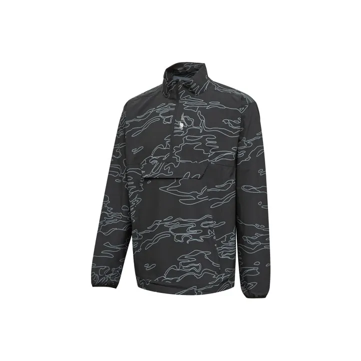 New Balance Printing Jacket Men's Black Print-0