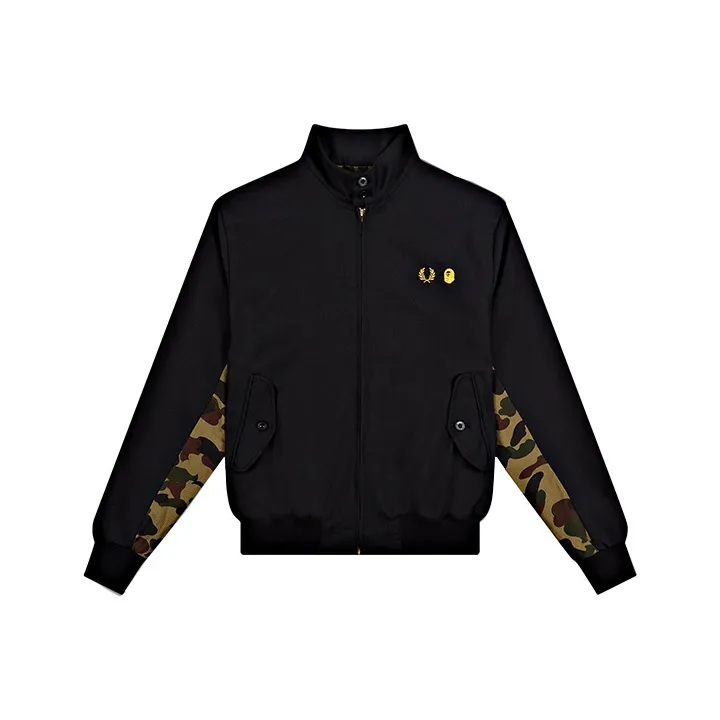 Bape X Fred Perry Harrington Jacket-0