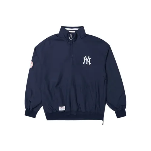 New Era Jackets Unisex Navy Blue