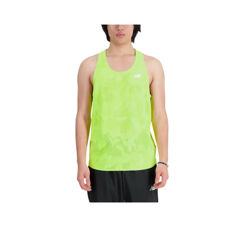 New Balance Tank Top Men's Neon Green-0