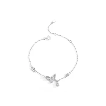 Seven Seven Silver Jewelry S999 Fine Silver Pure Silver Bracelets Women's