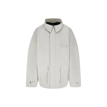 Balenciaga Jackets Coats Regular Fit Men's Beige
