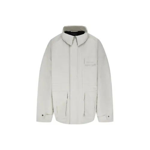 Balenciaga Jackets Coats Regular Fit Men's Beige