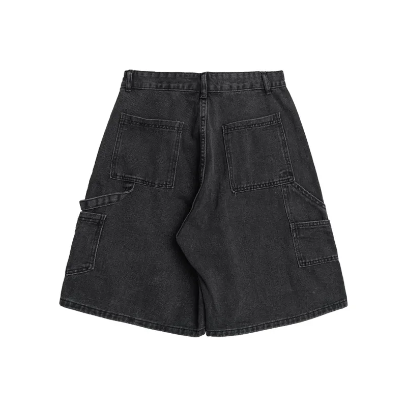 SWAMP AREA Denim Shorts Unisex-11