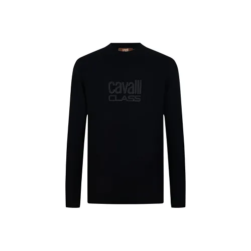 Cavalli Class Sweater Men's Black
