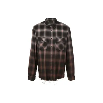 AMIRI Ombre Plaid Shirt