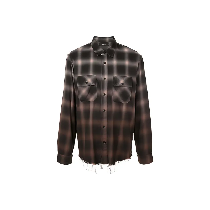 AMIRI Ombre Plaid Shirt-0
