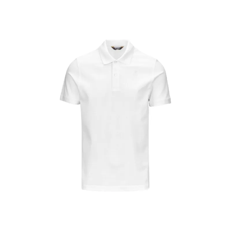 K WAY Polo Shirts Men White-0