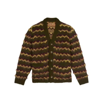Brain Dead Alpaca Wool blend Cardigan