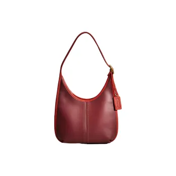 COACH Ergo Glove Tanning Shoulder Bag Handbags Shoulder Bags Medium Size Women's Burgundy