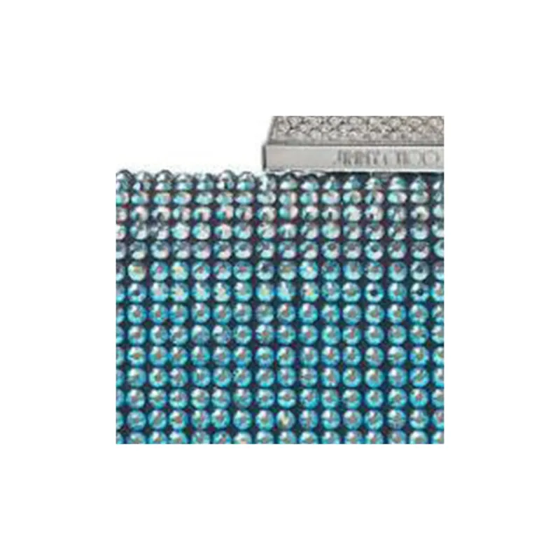 Jimmy Choo Clemmie Patchwork Suede One Shoulder Crossbody Clutches Women's Light Blue-4