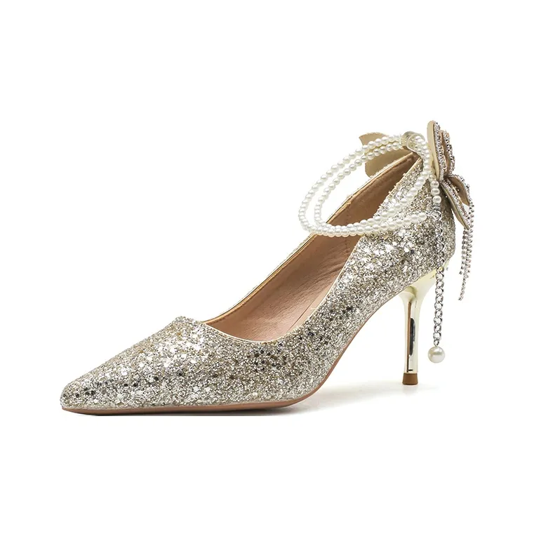Varib Slim Heel High Heels Women's-0