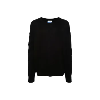 OFF WHITE Crewneck Knitted Jumper