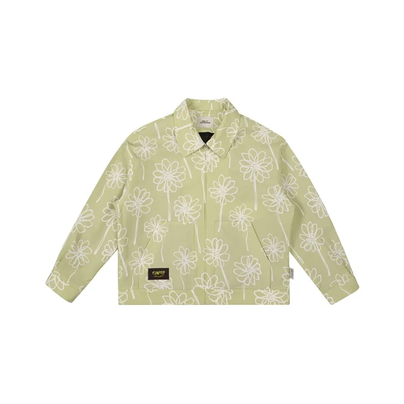 EMPTY REFERENCE Coat Unisex Light Green-0