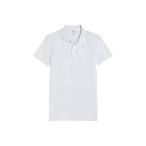 PUMA PERFORMANCE Polo Gold Men's White 02