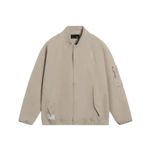 LiNing CF Tracing Sports Lifestyle Collection Jacket Unisex Seashore Gray