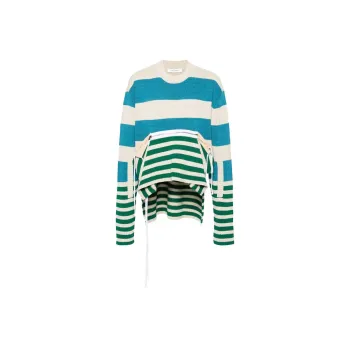 CRAIG GREEN Asymmetric Striped Jumper