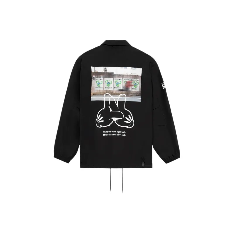 LINING Skateboard Jackets Men Black-0