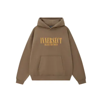 INNERSECT Fall And Winter Sweatshirt Unisex Khaki