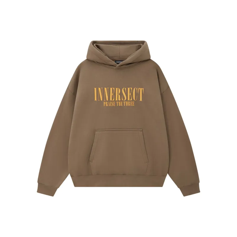 INNERSECT Fall And Winter Sweatshirt Unisex Khaki-0