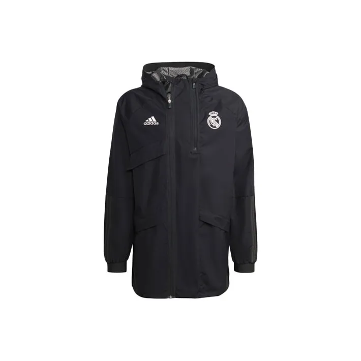 Adidas Real Madrid C.F Jackets Men Black-0