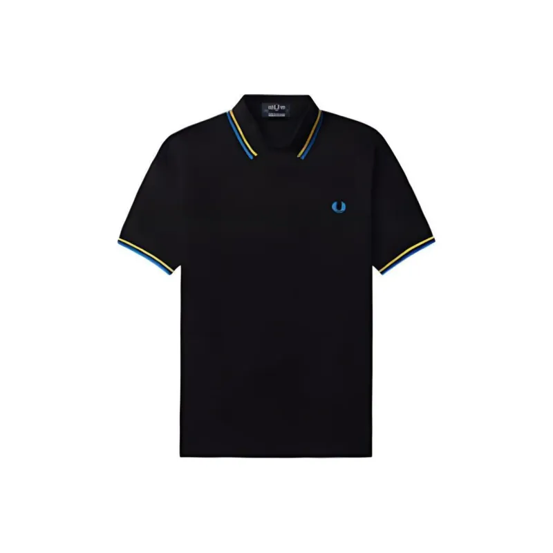 FRED PERRY FW24 Polo Shirt Men's Black-0