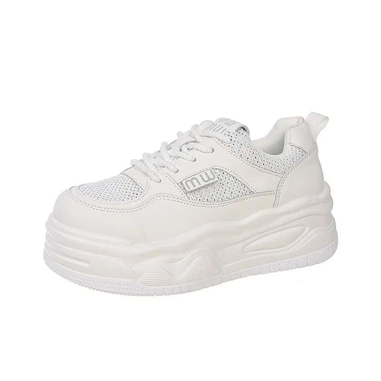 Boogie Bear Height Increasing Breathable Low Top Skateboard Shoes Women's-4